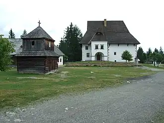 Openluchtmuseum in Pribylina