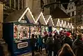 Weihnachtsmarkt bij de Sint-Lambertuskerk (Münster), 20 december 2014