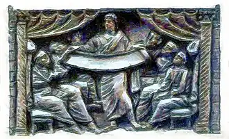 Marcion geeft onderricht