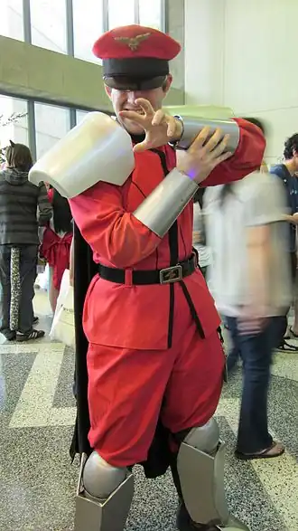 Cosplayer M. Bison, FanimeCon 2010.