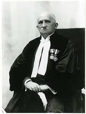 Polak in toga, ca. 1935.