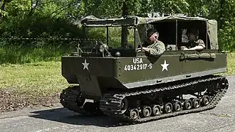 M29 Weasel tijdens de Opendeurdag te Leopoldsburg