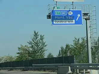 Afrit van de M0 naar de M2