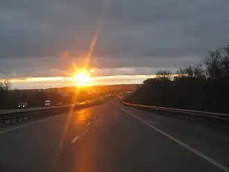 De M-5 bij Tsjoelkovo