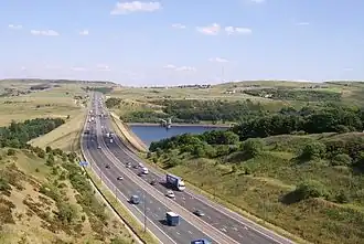 M62 bij Calderdale