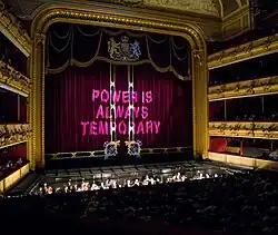 Interieur grote zaal