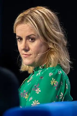 Moyes bij de Frankfurter Buchmesse in 2019