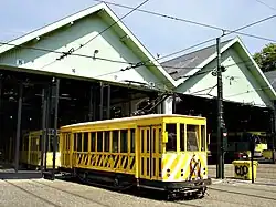 Werkwagen 33 heeft ook een plaatsje in het museum.