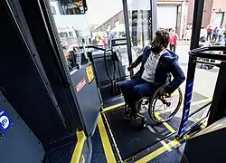 Toegankelijke businvoer