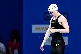 Tessa Giele op het EK 2021, Boedapest