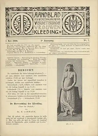 Omslag van het Maandblad