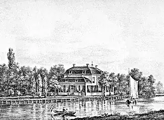 Gravure van PJ Lutgers uit 1836