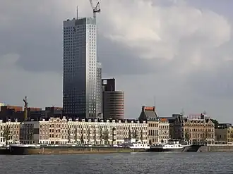 Het Noordereiland en de Maasboulevard