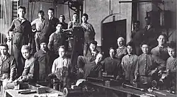 Afdeling bankwerken, 1925