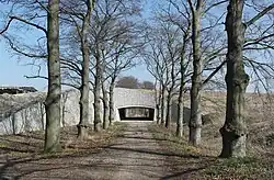 Kruising Beukenlaan- ontsluitingsweg naar de A2