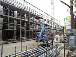 Bouw Pathé bioscoop, 2015