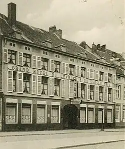 Het hotel in de jaren 1930/40