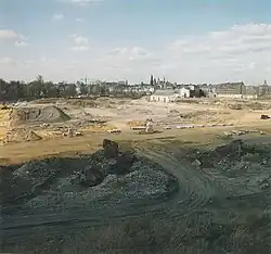 Rudimentair aangelegde Avenue Céramique, 1993