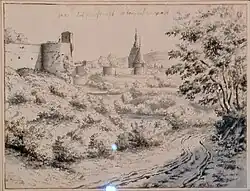 Omgeving Tongersepoort (Valentijn Klotz, 1671)