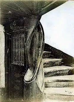 Spiltrap in traptoren Grote Staat 7, 1910