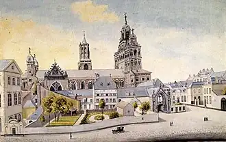 Noordvleugel, ca. 1840