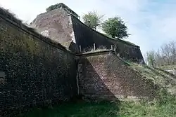 Rechterflank met verhoging