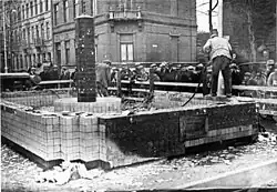 Sloop van de "badkuip"