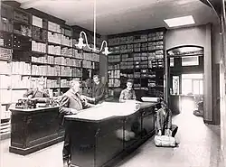 Embellage-afdeling, 1910