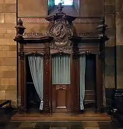 Biechtstoel OLV- basiliek