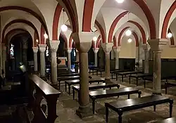 Overzicht oostcrypte