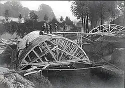 Bouw Jekerbrug, ca. 1918-20