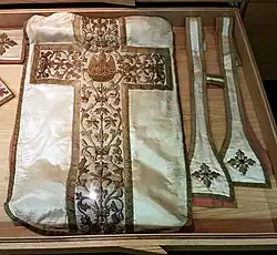 Kazuifel en stola, ca. 1850