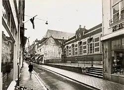 Spilstraat vóór de bouw van de Entre Deux, ca. 1966