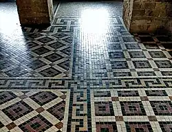 19e-eeuwse tegelvloer