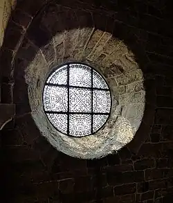 Oculusvenster westgalerij