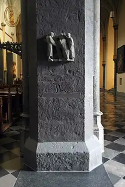 detail kruisweg, Sint-Servaasbasiliek