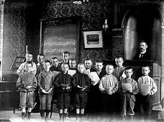 Knapenkoor van de Sint-Matthijskerk, Maastricht, ca. 1900