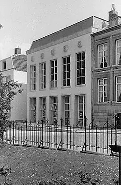 De nieuwe gevel van Snelder, 1955