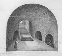 Kazemat bij de Tongersepoort (J. Brabant, ca. 1860?)