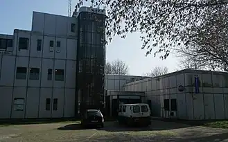 ROZ-gebouw, ingang Bankastraat