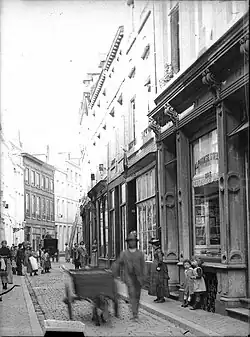 Omgeving Wolfstraat 39, voor 1888