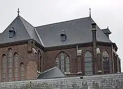 Noordertransept en koor