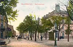 Abri in de Stationsstraat, ca. 1910