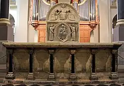 Retabel met dubbelreliëf, Westwerkaltaar van de Sint-Servaasbasiliek, Maastricht