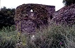 Muurtoren Lang Grachtje, veldzijde