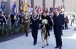 Opening door koningin Beatrix, 1986