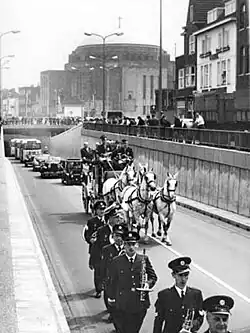 Opening van de tunnel, 4 juli 1963