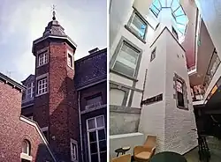 Montagefoto traptorentje, in 1969 (links) en 2025 (rechts)