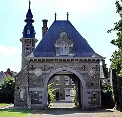 Poortgebouw, noordzijde
