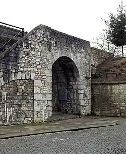 Nieuwenhofpoortje, stadszijde